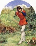 Sir John Everett Millais Ferdinand Lured by Ariel oil painting artist
